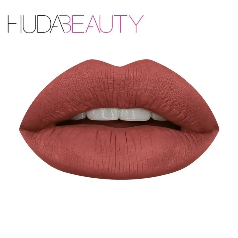Huda OG Liquid Matte Lipstick In Raw (Nude Terracotta)